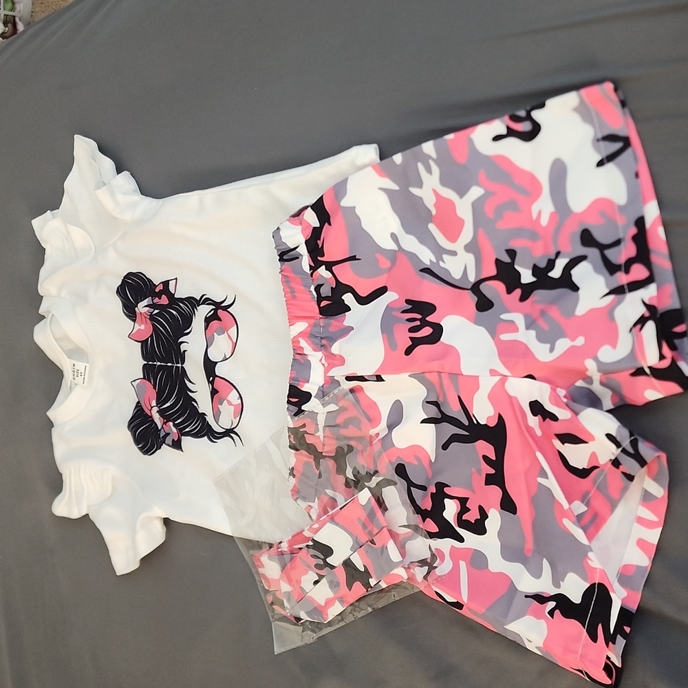 PINK CAMO OUTFIT